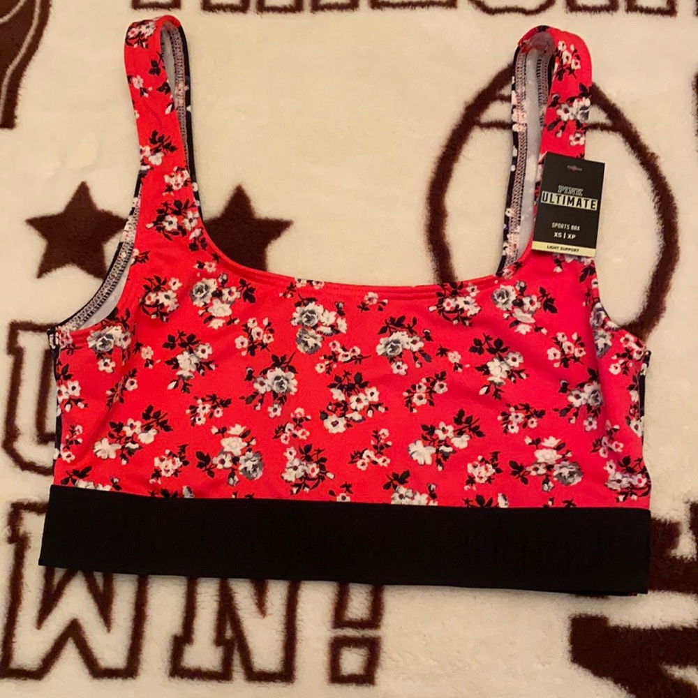 Victoria’s Secret pink sports bra